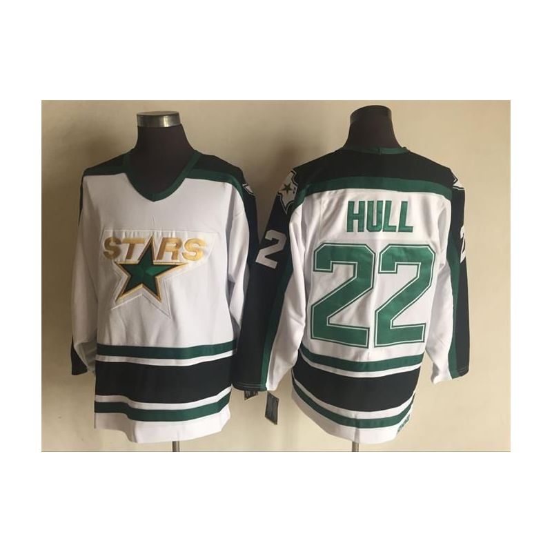 Cheap Brett Hull Stars Jersey From China Throwback #22