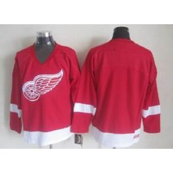 Cheap Red Wings Jersey From China Blank Throwback