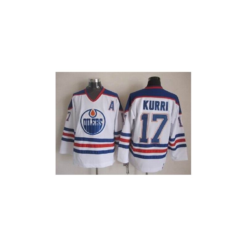 Cheap Jari Kurri Oilers Jersey From China Throwback #17