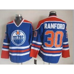 Cheap Bill Ranford Oilers Jersey From China Throwback #30