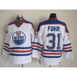 Cheap Grant Fuhr Oilers Jersey From China Throwback #31