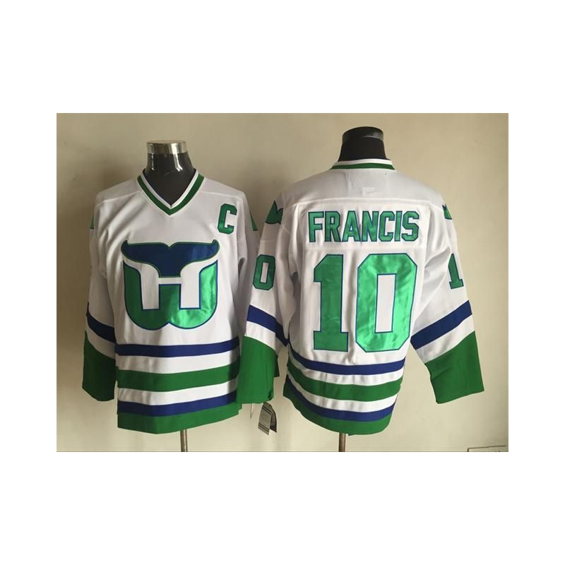 Cheap Ron Francis Whalers Jersey From China Throwback #10