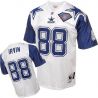 Cheap Michael Irvin Cowboys Jersey #88 White Throwback 75th From China