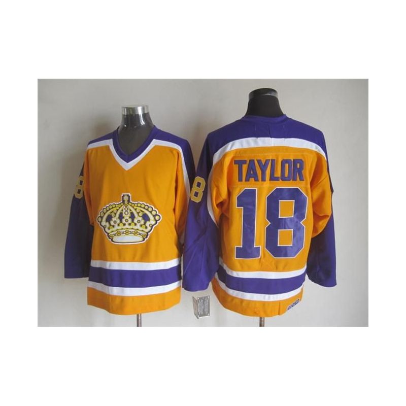 Cheap Dave Taylor Kings Jersey From China Throwback #18