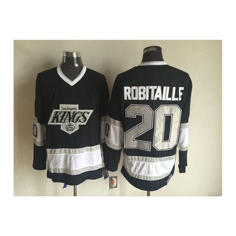 Cheap Luc Robitaille Kings Jersey From China Throwback #20