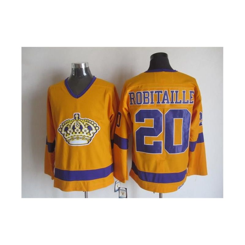 Cheap Luc Robitaille Kings Jersey From China Throwback #20