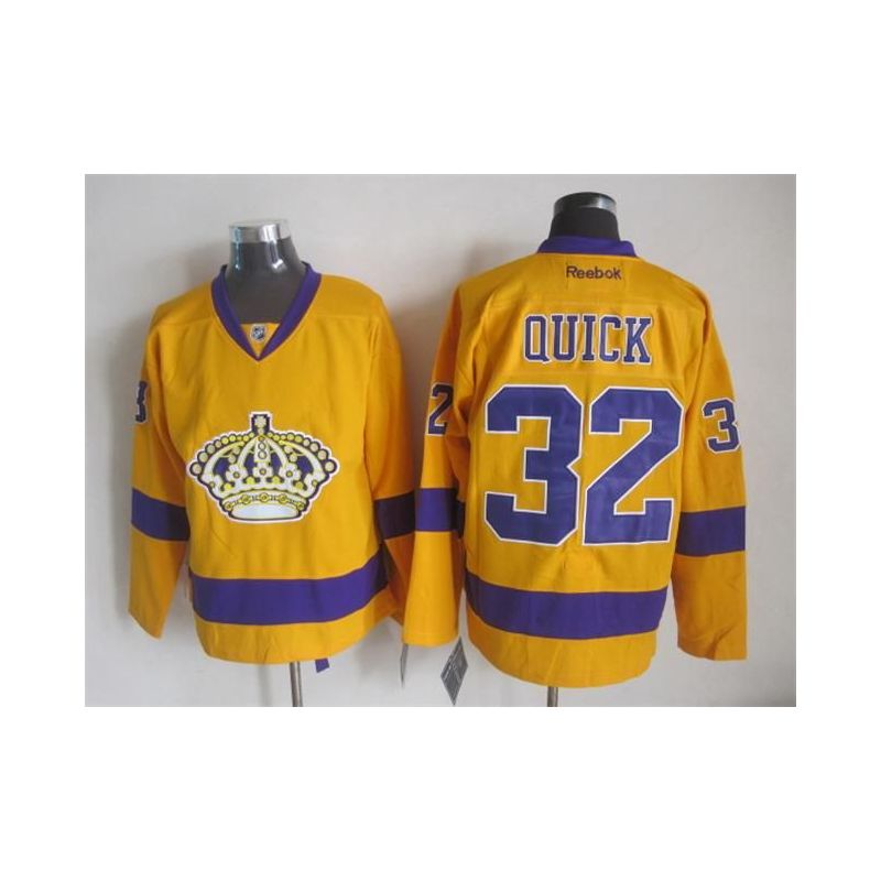 Cheap Jonathan Quick Kings Jersey From China Throwback #32