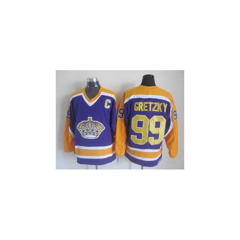 Cheap Wayne Gretzky Kings Jersey From China Throwback #99