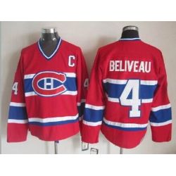 Cheap Jean Beliveau Canadiens Jersey From China Throwback #4