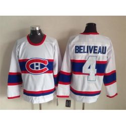 Cheap Jean Beliveau Canadiens Jersey From China Throwback #4