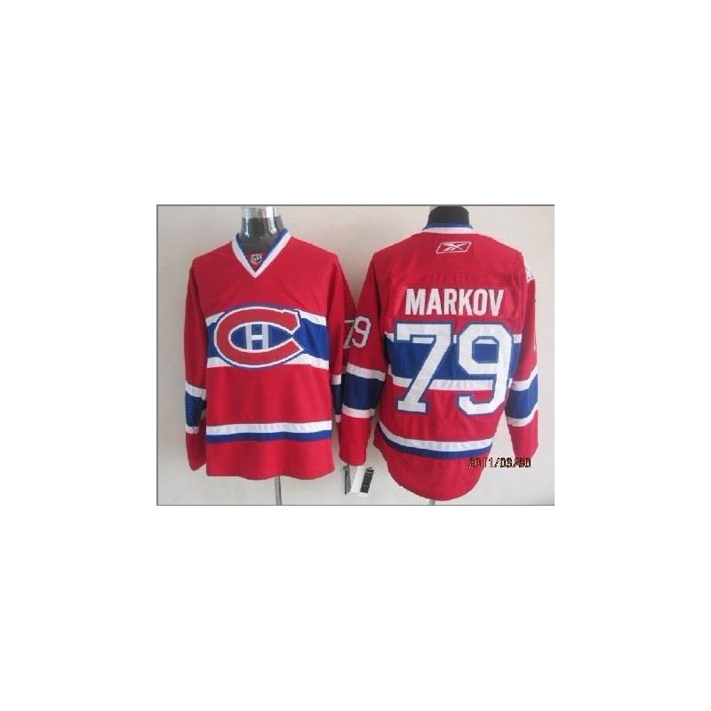 Cheap Andrei Markov Canadiens Jersey From China Throwback #79