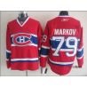 Cheap Andrei Markov Canadiens Jersey From China Throwback #79