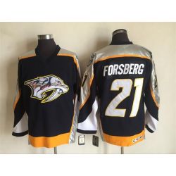 Cheap Filip Forsberg Predators Jersey From China Throwback #21