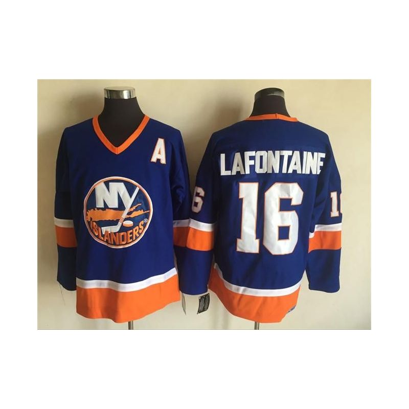 Cheap Pat LaFontaine Islanders Jersey From China Throwback #16