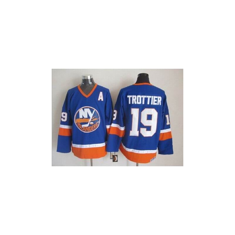 Cheap Bryan Trottier Islanders Jersey From China Throwback #19