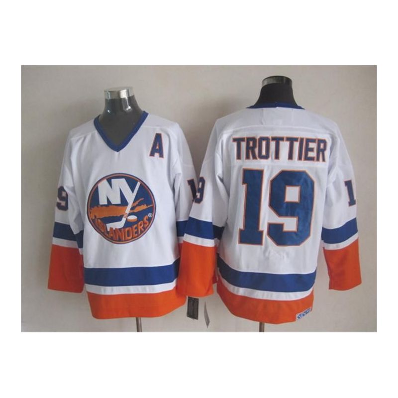 Cheap Bryan Trottier Islanders Jersey From China Throwback #19