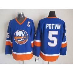 Cheap Denis Potvin Islanders Jersey From China Throwback #5