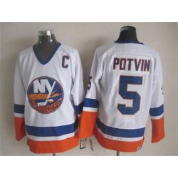 Cheap Denis Potvin Islanders Jersey From China Throwback #5