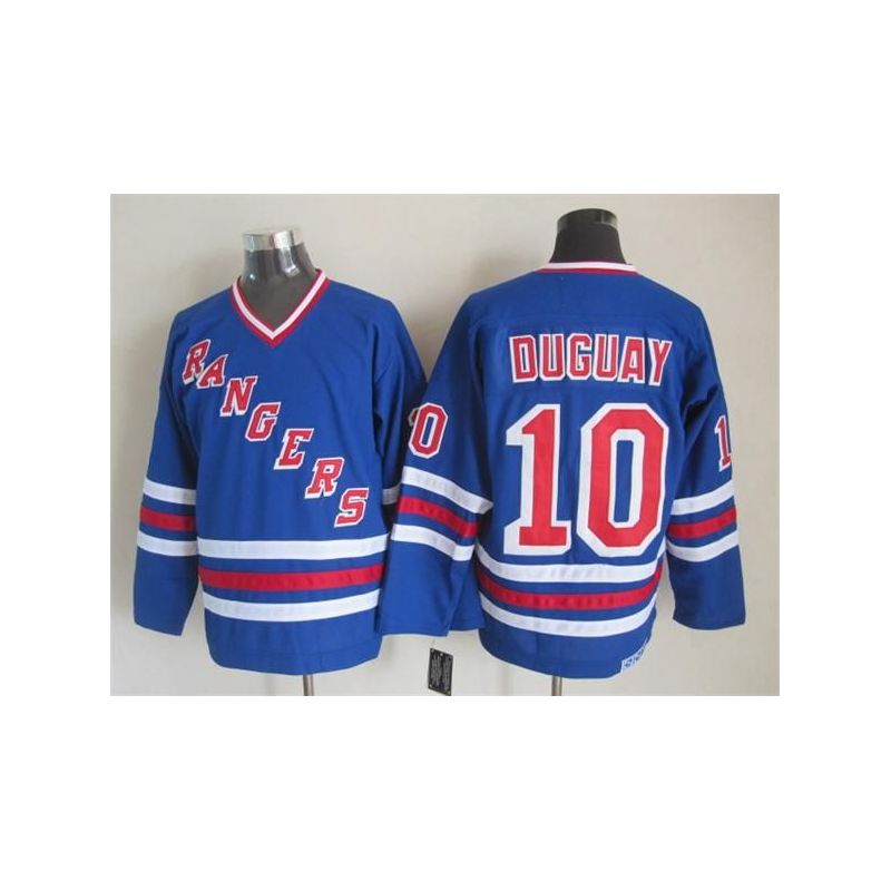 Cheap Ron Duguay Rangers Jersey From China Throwback #10