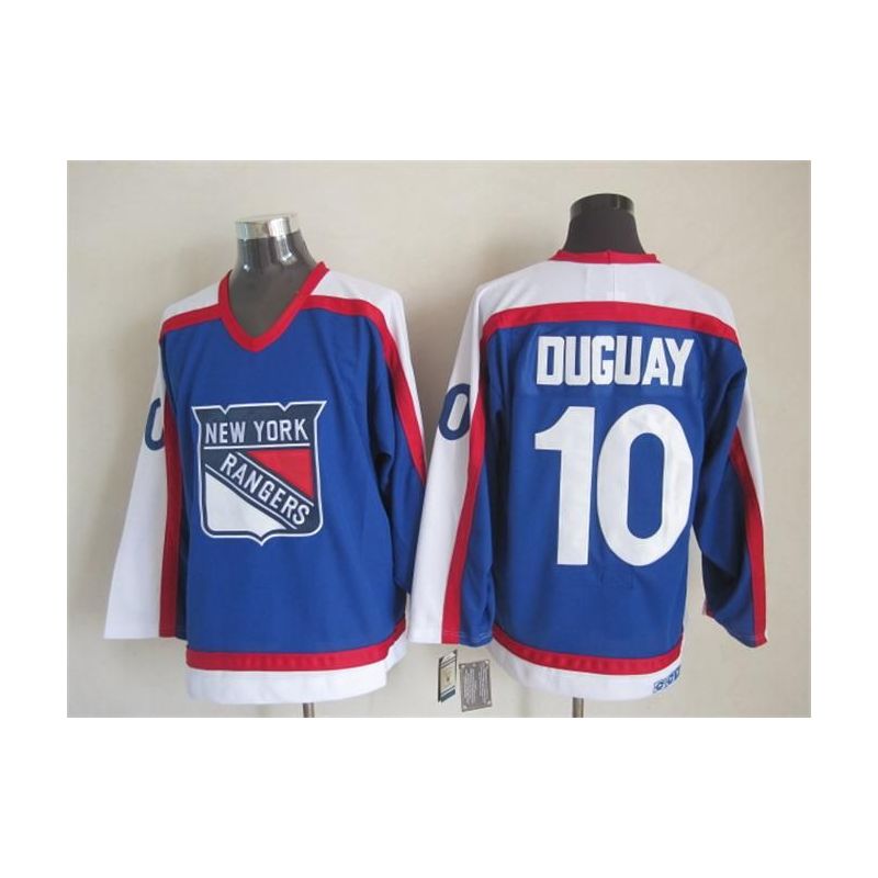 Cheap Ron Duguay Rangers Jersey From China Throwback #10