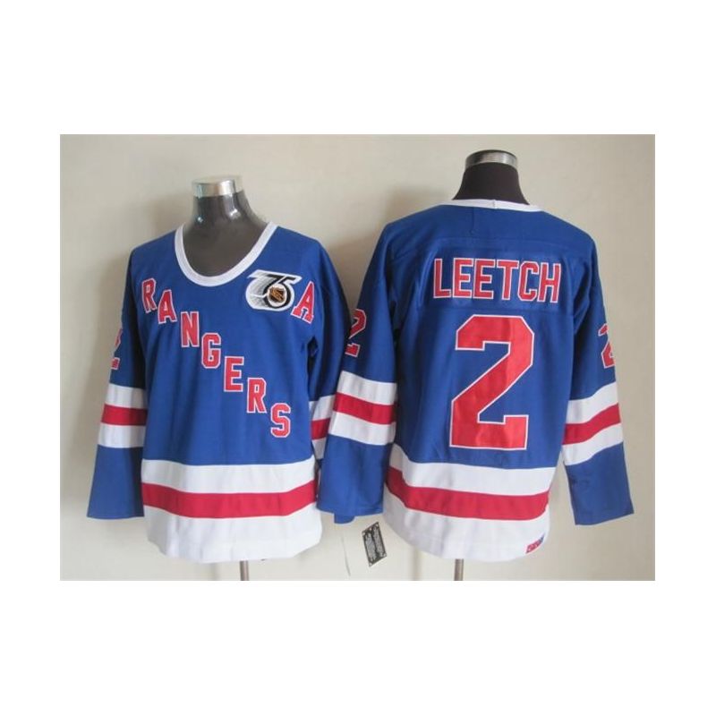 Cheap Brian Leetch Rangers Jersey From China Throwback #2