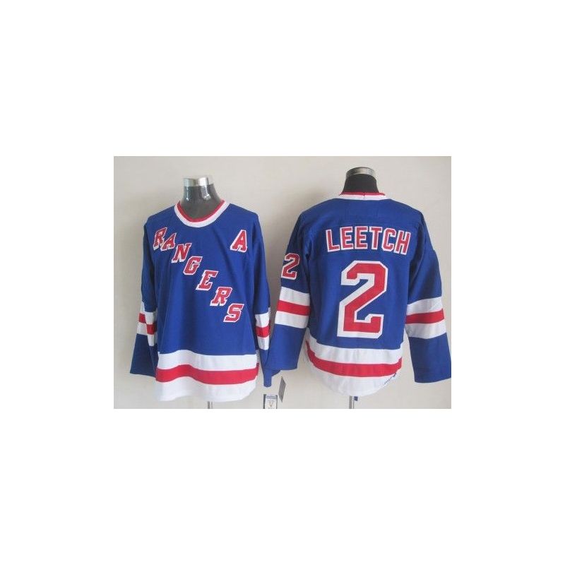 Cheap Brian Leetch Rangers Jersey From China Throwback #2