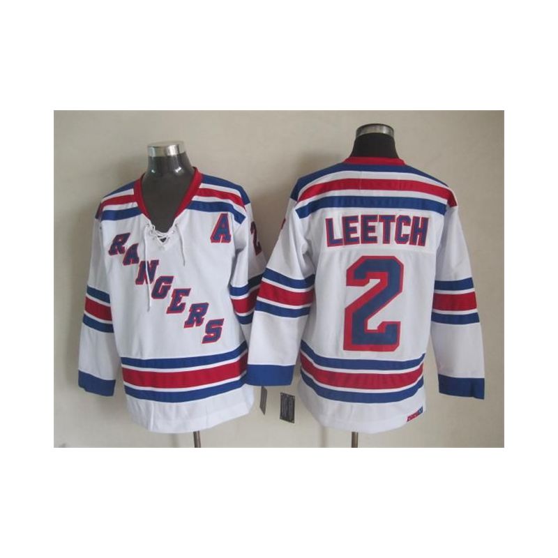 Cheap Brian Leetch Rangers Jersey From China Throwback #2