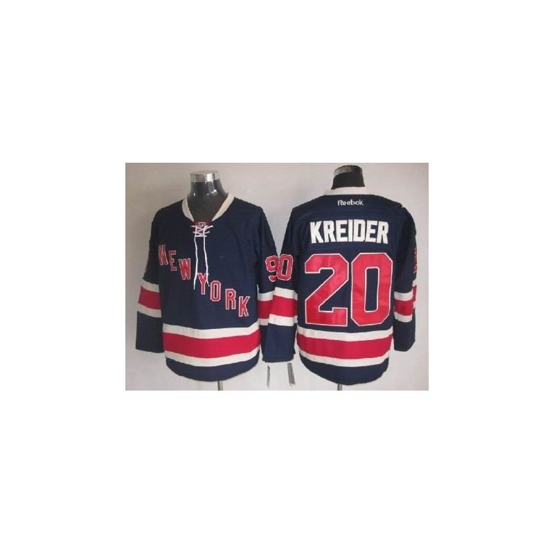 Cheap Chris Kreider Rangers Jersey From China Throwback #20