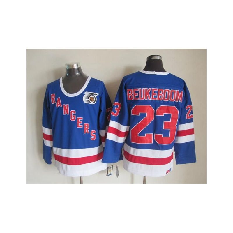 Cheap Jeff Beukeboom Rangers Jersey From China Throwback #23