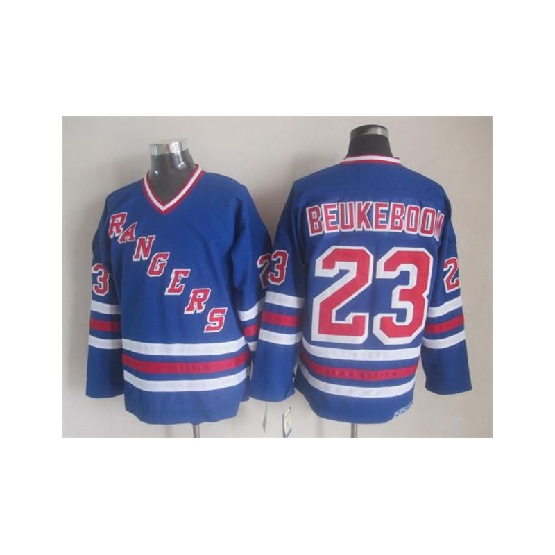 Cheap Jeff Beukeboom Rangers Jersey From China Throwback #23