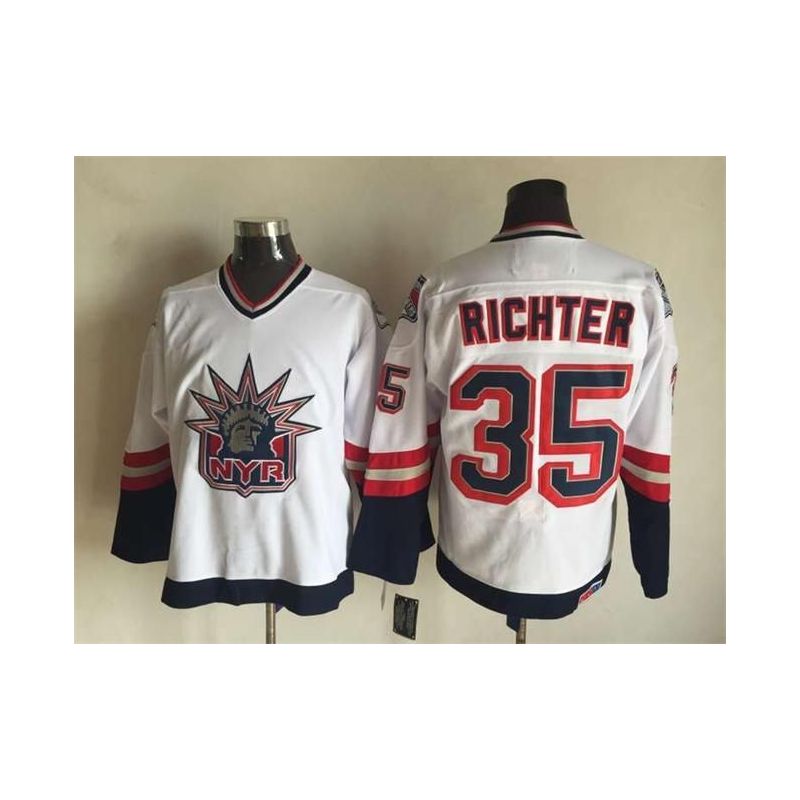 Cheap Mike Richter Rangers Jersey From China Throwback #35