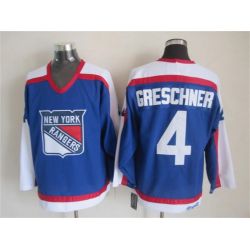 Cheap Ron Greschner Rangers Jersey From China Throwback #4