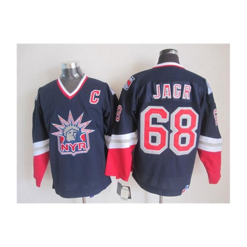 Cheap Jaromir Jagr Rangers Jersey From China Throwback #68