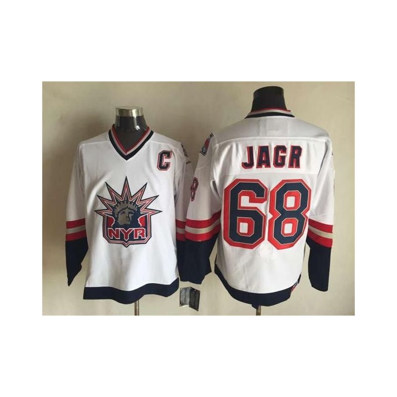 Cheap Jaromir Jagr Rangers Jersey From China Throwback #68