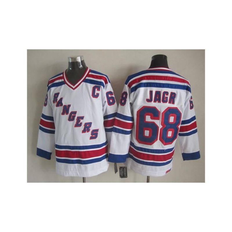 Cheap Jaromir Jagr Rangers Jersey From China Throwback #68