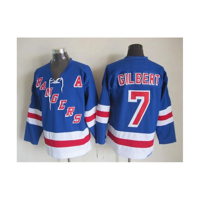 Cheap Rod Gilbert Rangers Jersey From China Throwback #7