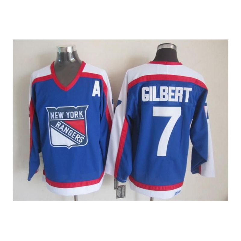 Cheap Rod Gilbert Rangers Jersey From China Throwback #7