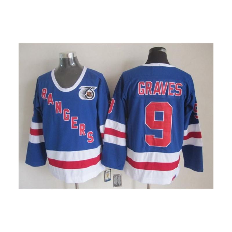 Cheap Adam Graves Rangers Jersey From China Throwback #9