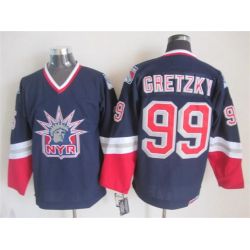 Cheap Wayne Gretzky Rangers Jersey From China Throwback #99