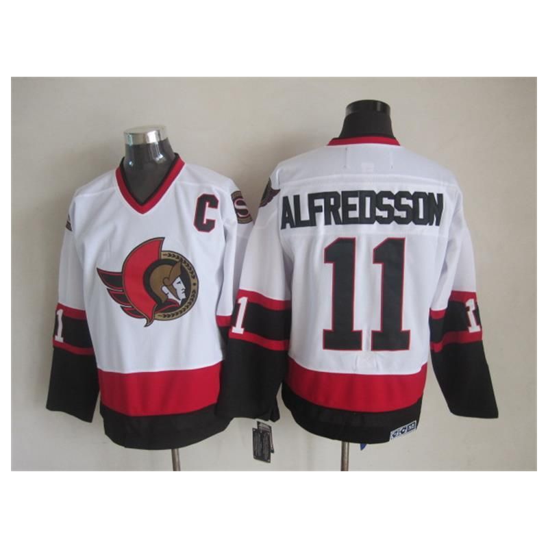 Cheap Daniel Alfredsson Senators Jersey From China Throwback #11