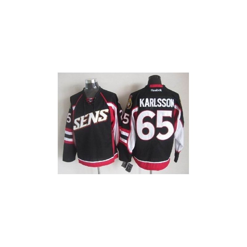 Cheap Erik Karlsson Senators Jersey From China Throwback #65