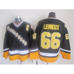 Cheap Mario Lemieux Penguins Jersey From China Throwback #66