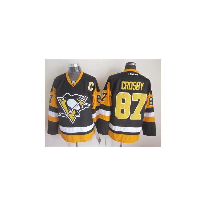 Cheap Sidney Crosby Penguins Jersey From China Throwback #87