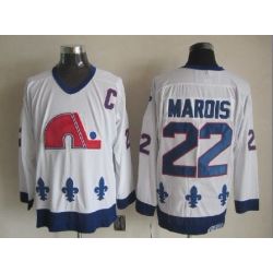 Cheap Mario Marois Nordiques Jersey From China Throwback #22