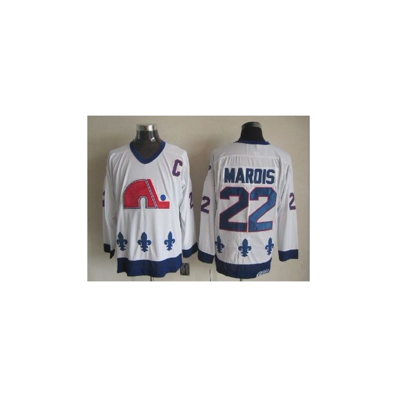 Cheap Mario Marois Nordiques Jersey From China Throwback #22