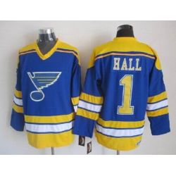 Cheap Glenn Hall Blues Jersey From China Throwback #1