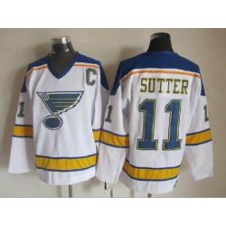 Cheap Brian Sutter Blues Jersey From China Throwback #11