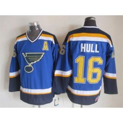 Cheap Brett Hull Blues Jersey From China Throwback #16