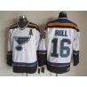 Cheap Brett Hull Blues Jersey From China Throwback #16