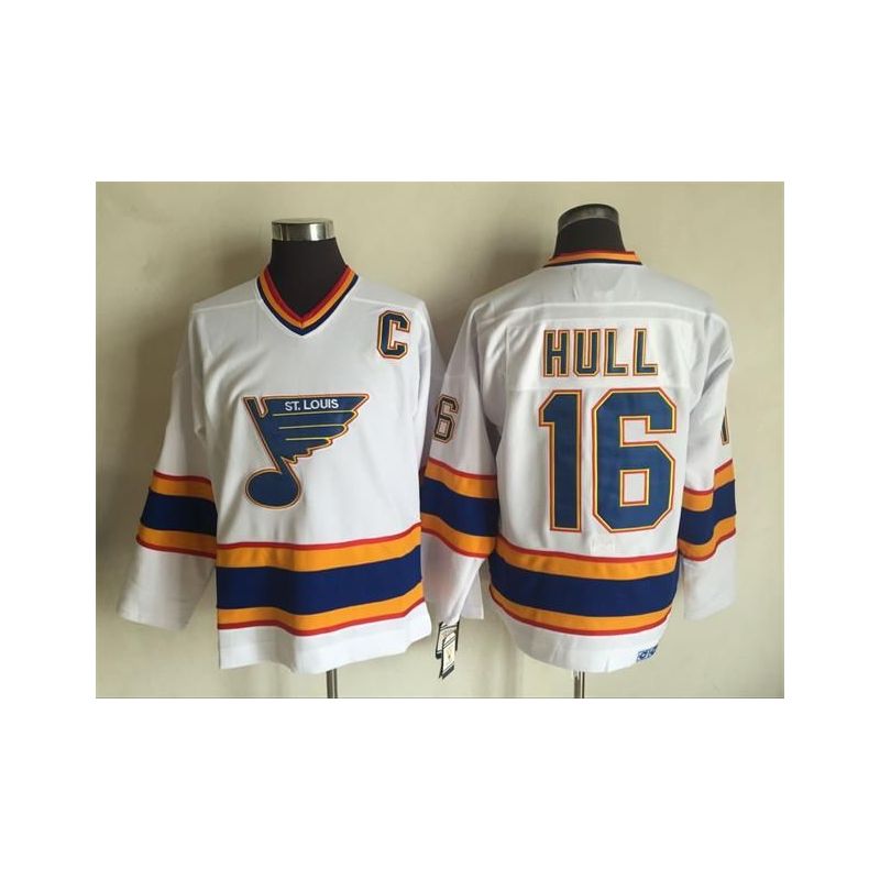 Cheap Brett Hull Blues Jersey From China Throwback #16